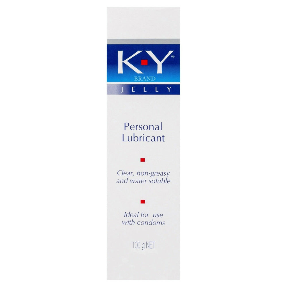 Box Packaging of Condom-Compatible Odourless Clear Durex KY Jelly Intimate Gel Water-Based Personal Lubricant 100ml