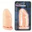 Smooth Flesh Penis Extension Sleeve With Realistic Phallic Head & Packaging