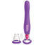Purple Pipedream Fantasy For Her Ultimate Pleasure Stimulator Sex Toy With Suction Attachments & Tongue Sleeve