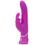 Purple happy rabbit Thrusting Stronic Rocking Vibrator With Clitoral Stimulator & Insertable G Spot Head Women's Sex Toy
