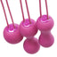 Je Joue Ami Pink Pelvic Floor Weights Kegel Balls for Women's Pelvic Strengthening, Toning & Tightening After Pregnancy