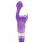 PLATINUM EDITION BUTTERFLY KISS™ has a flexible bud shaped G-spot tip and a cute butterfly clitoral teaser - purple