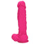 X-Men Hunter's Cock | Realistic Veiny Dildo w/ Suction Cup - thick dildo is almost 11" long & fills you w/ over 2" of girth & has a realistically shaped head, veiny shaft. Pink