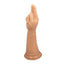 X-Men - Realistic Fist Dildo With Two Pointed Fingers - lifelike suction-cupped arm dildo. Flesh
