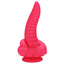 Bondara - Coiled Tentacle Dildo -  tapered curved tip for perfect G- or P-spot stimulation, suckers + grooved texture & a wide coiled base for safe anal or vaginal play. Pink