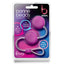 b yours® - Bonne Beads Weighted Kegel Balls - Pink package