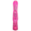 First Time® - Dual Exciter - basic rabbit vibrator has a contoured dual stimulation design with 3 vibration modes in a curved G-spot tip & clitoral stimulator. Pink (3)