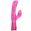 First Time® - Dual Exciter -  basic rabbit vibrator has a contoured dual stimulation design with 3 vibration modes in a curved G-spot tip & clitoral stimulator. Pink