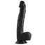 X-Men - 14" Paddy's Cock - long, girthy 14" dong has a realistic phallic head and skin-textured shaft and suction cup. Black