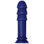 Zero Tolerance Blue Butt Plug The Challenge With 3 Phallic Heads Triple Stacked Tip PVC Anal Sex Toy With Suction Cup