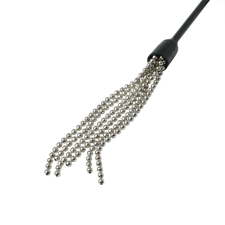 Sex & Mischief® - Metal Chain Ball™ Tickler - lightweight flogger has 6 falls with 150 individual miniature metal balls to tempt, tease & torment your sub. (2)