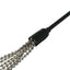 Sex & Mischief® - Metal Chain Ball™ Tickler - lightweight flogger has 6 falls with 150 individual miniature metal balls to tempt, tease & torment your sub. close up of balls image