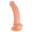 Seducer 6.3" Bended Lust Dildo With Suction Cup - realistic dildo has a phallic head with sculpted veins for that authentic feeling, plus a suction cup base for hands-free fun. (2)