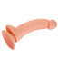 Seducer 6.3" Bended Lust Dildo With Suction Cup - realistic dildo has a phallic head with sculpted veins for that authentic feeling, plus a suction cup base for hands-free fun. (4)