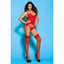 Sunspice® - Bustier With Strappy Garters, Stockings & Thong 90747