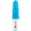 Fun Factory - Miss Bi Dual Vibrator - technologically advanced rabbit vibrator has dual motors with 6 vibration speeds & 6 patterns for wicked clitoral & G-spot stimulation, waterproof and with travel lock - Turquoise. Front on image