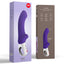Fun Factory - Tiger Vibrator - has 6 vibration speeds & patterns in a flexible shaft with a bulbous head at the end for G-spot or prostate stimulation. Violet, package image