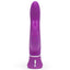 Purple happy rabbit Thrusting Stronic Rocking Vibrator With Clitoral Stimulator & Insertable G Spot Head Sex Toy Front