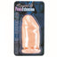 Smooth Flesh Penis Extension Sleeve With Realistic Phallic Head Packaging
