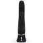 Black happy rabbit G-Spot Stroking Vibrator With Clitoral Stimulator Women's Sex Toy Front