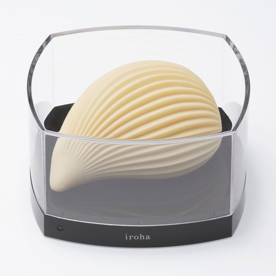 Iroha+ Kushi Vibrating Pleated Soft-Touch Silicone Stimulator