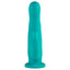 FEMMEFUNN - PIROUETTE - features dual stimulating heads that will provide you with stimulation on your clitoris and internally for your G-spot with full 360-degree motion. wireless remote. Turquoise, front on image