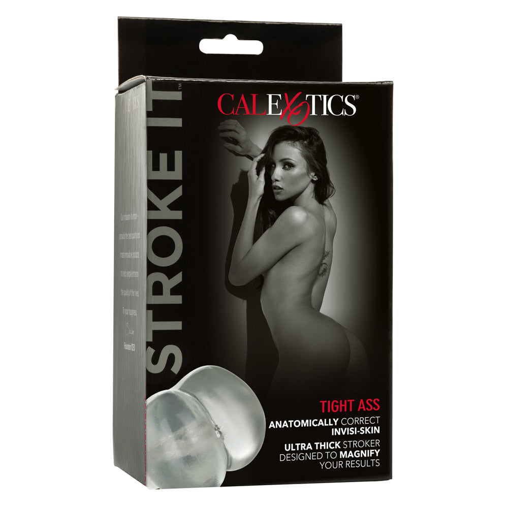Stroke It™ - Tight Ass - brings you a lifelike feel w/ over 1lb/0.45 kg of heavy-duty pleasure with realistic entry & an ultra-tight textured chamber. package image