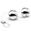 b yours® - Bonne Beads Weighted Kegel Balls - Silver