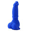 Fantasy Coxplay - Naga Dildo -  harness-compatible dildo is based on the half-snake half-human Naga & has a uniquely shaped design w/ massaging scales to fulfil your fantasies. Blue