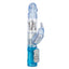 Original Waterproof Jack Rabbit® With 3 Rows of Rotating Beads - with 3 vibration speeds & 3 reversible rotation speeds. Blue