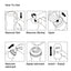 TENGA Instructions on How to use Black Ultra Larger Reusable Air-Tech Vacuum Cup Textured Male Masturbator Sex Toy for Men