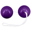 Purple Kegel Ben-Wa Balls With Retrieval Loop For Women's Sexual & Reproductive Health