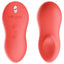 We-Vibe Touch X Lay-On Vibrating Massager Stimulator Sex Toy in Crave Coral Front & Back