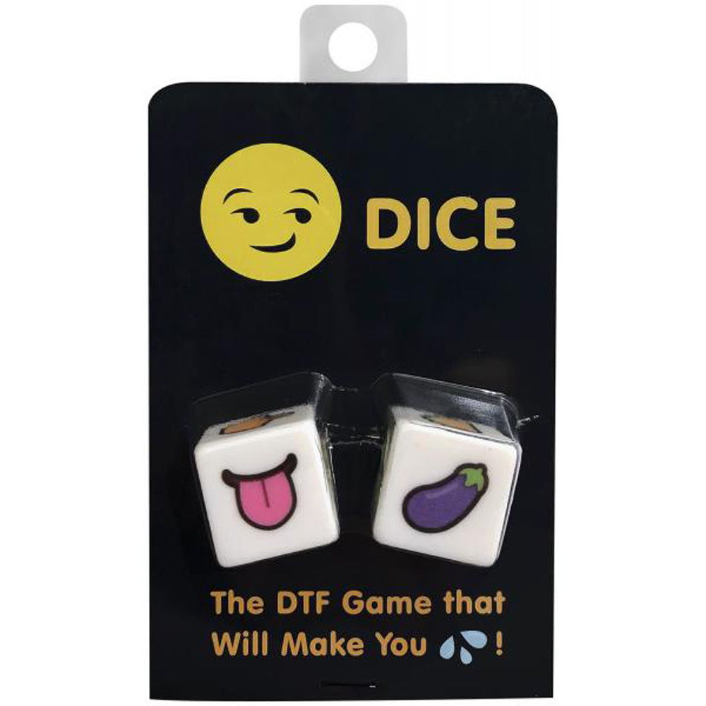 DTF Emoji Dice Game Naughty Fun for Adult Lovers & Couples Sexyland