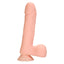 Lifelike Pure Skin® - The Player 6" Dong -firm core & soft outer with a suction cup base. Flesh