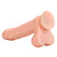 Lifelike Pure Skin® - The Player 6" Dong -firm core & soft outer with a suction cup base. Flesh (4)