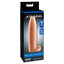 Fantasy X-Tensions - Real Feel Enhancer XL. trimmable penis sleeve gives your erection 33% more girth & has a ball strap. Flesh, package
