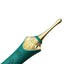 Close Up of Green & Gold ZALO Bess Clitoral Vibrator Stimulator Dual G-Spot Women's Sex Toy