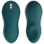 We-Vibe Touch X Lay-On Vibrating Massager Stimulator Sex Toy in Velvet Green Front & Back