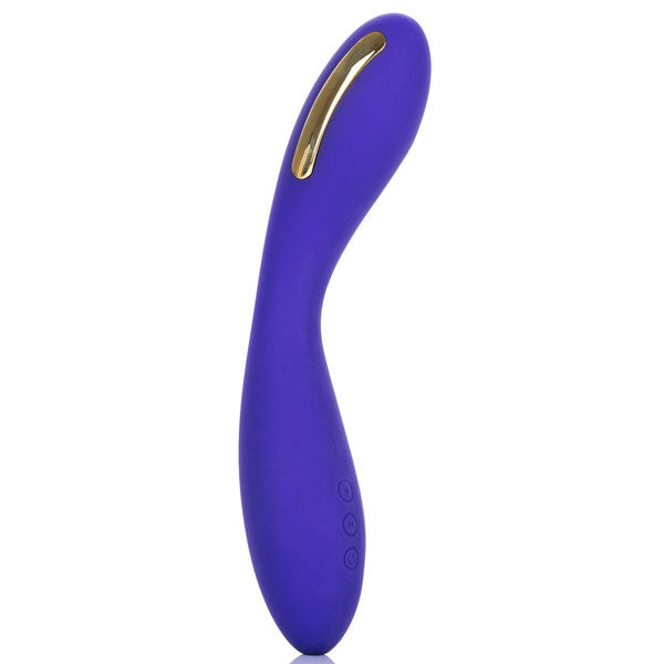 Blue California Exotics Impulse Intimate E-Stimulator Wand G-Spot Vibrator Waterproof USB-rechargeable Women's Sex Toy