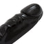 Doc Johnson - Jr. Veined Double Header 12" Dong. This double-ended dildo has 2 realistic phallic heads & a firm but flexible veiny textured shaft, perfect for solo or partnered play. Black close up