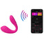 Lovense Quake - Bluetooth Adjustable Dual Vibrator. The flexible dual motor Lovense Quake vibrator that cups the G-spot & clitoris perfectly & is app-compatible for more ways to play, solo or together. Pink (3)