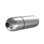 Mini Vibe Bullet - bullet vibrator has 10 vibration settings in its travel-ready body & is waterproof. Silver (2)