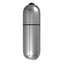 Mini Vibe Bullet - bullet vibrator has 10 vibration settings in its travel-ready body & is waterproof. Silver