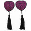 LOVE IN LEATHER - BURLESQUE SERIES NIPPLE TASSELS AND PASTIES - NIP02A