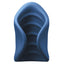 Renegade El Ray USB-Rechargeable Pocket Stroker Male Masturbator Sex Toy With Ribbed Interior Texture in Navy Blue