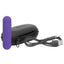 PowerBullet® - Essential™ Bullet Vibrator -is the rechargeable version of BMS' Powerbullet with 9 vibration modes to enjoy! USB-rechargeable, splashproof & travel-friendly. Purple (2)