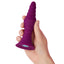 FemmeFunn® - Pyra Remote Control Vibrating Anal Plug - Large in hand size comparison