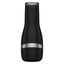 Satisfyer Men - Classic Masturbator - male pleasure toy with a super-soft textured Cyberskin sleeve that's easy to remove from its case & clean. Black/Silver (2)