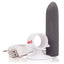 Screaming O - Charged Positive Rechargeable Vibe. Finger bullet vibe with 20 functions of powerful vibrations. Grey